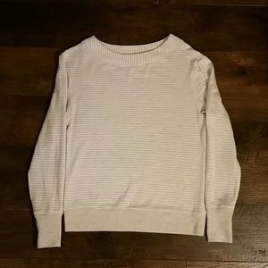 Athleta | Striped Oatmeal Sweater